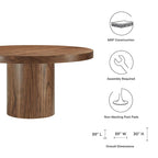 Table à manger ronde Gratify 60
