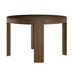Table de salle à manger ronde en bois massif Plank and Beam Contour - 47