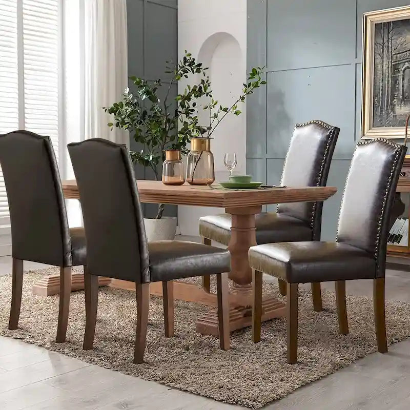 Lot de 2 chaises de salle à manger, chaises de salle à manger modernes du milieu du siècle, chaise longue d'extérieur pour salon et chambre à coucher, chaises d'appoint de cuisine blanches