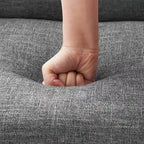 Chaise de bureau à roulettes Huimo, pivotante à 360°