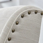 Chaise de bureau à roulettes Huimo, pivotante à 360°
