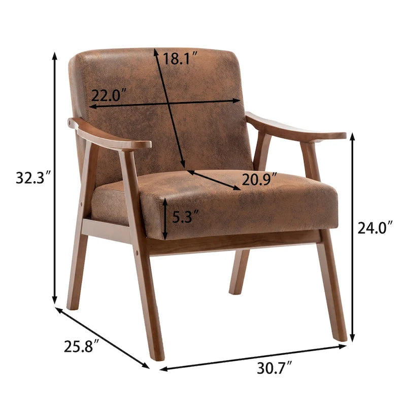 Chaise moderne du milieu du siècle