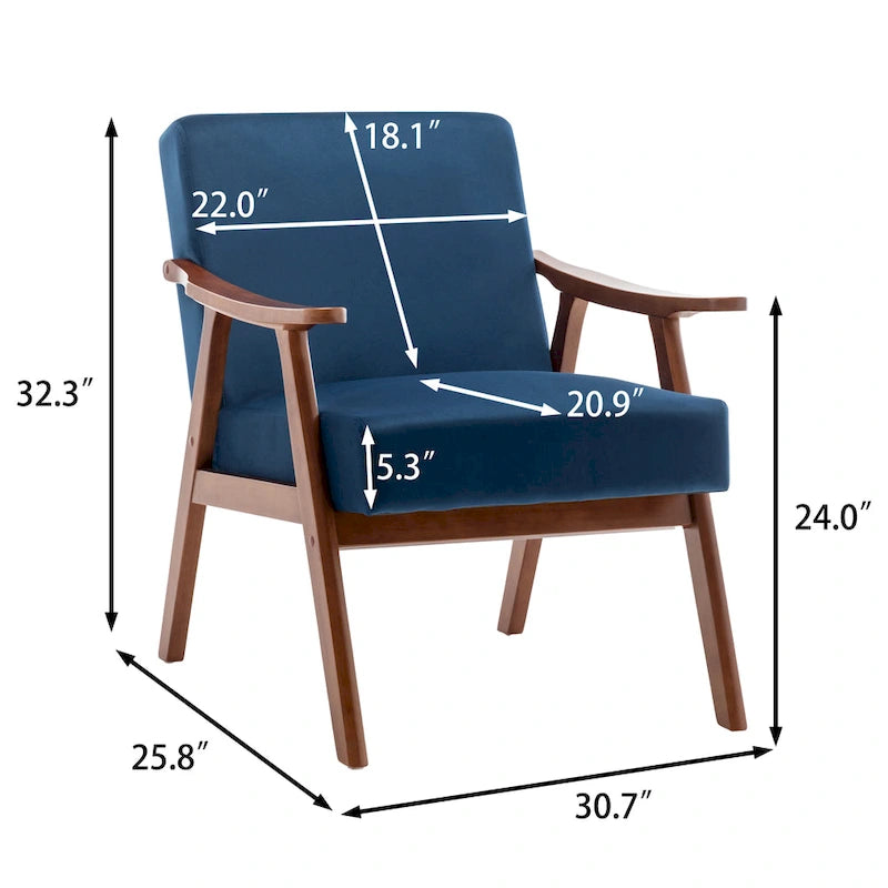 Chaise moderne du milieu du siècle