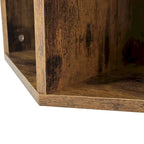 Table basse hexagonale, table d'appoint, table de chevet