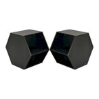 Table basse hexagonale, table d'appoint, table de chevet