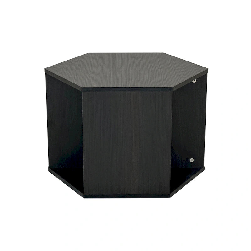 Table basse hexagonale, table d'appoint, table de chevet