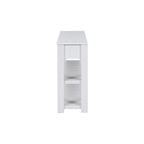 Table console d'entrée avec 4 tiroirs et 2 étagères pour couloir, salons