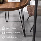 Table Basse de Salon Moderne et Simple en Noyer