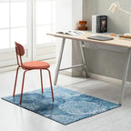 Tapis de chaise Rug’d 91 x 122 cm – Polyester Jacquard, antidérapant, planchers durs et tapis