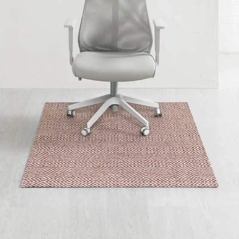 Tapis de chaise Rug’d 91 x 122 cm – Polyester Jacquard, antidérapant, planchers durs et tapis
