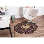 Tapis de chaise Rug’d 91 x 122 cm – Polyester Jacquard, antidérapant, planchers durs et tapis