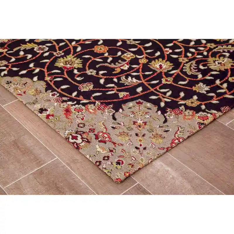 Tapis de chaise Rug’d 91 x 122 cm – Polyester Jacquard, antidérapant, planchers durs et tapis