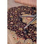 Tapis de chaise Rug’d 91 x 122 cm – Polyester Jacquard, antidérapant, planchers durs et tapis