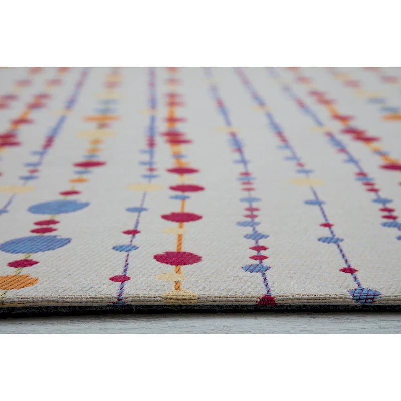 Tapis de chaise Rug’d 91 x 122 cm – Polyester Jacquard, antidérapant, planchers durs et tapis