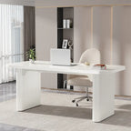 Bureau d'ordinateur 63 pour bureau à domicile, table d'écriture rectangulaire simple pour bureau d'étude ou chambre à coucher