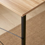 Pupitre d'écolier Suprima X-Style hêtre – Bureau d'écriture compact pour chambre standard