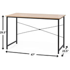 Pupitre d'écolier Suprima X-Style hêtre – Bureau d'écriture compact pour chambre standard