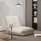Pouf géant Mieres, canapé de sol paresseux, pouf d'angle pour adultes, canapé Tatami avec remplissage en éponge