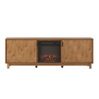 Meuble TV 70 pouces Middlebrook avec foyer électrique